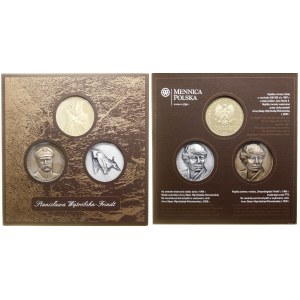Poland, set of replica numismatic coins designed by Stanisława Wątróbska-Frindt, 2008