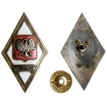 Poland, Badge of the Military Medical Academy named after Major General Boleslaw Szarecki, from 1958, Warsaw.