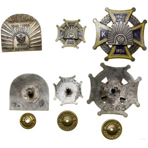 Poland, set of 3 badges