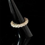 Bague éternelle en or jaune
