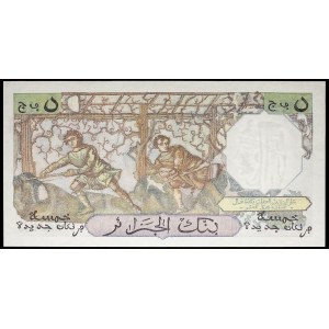 5 new francs type Bacchus 31-7-1959.
