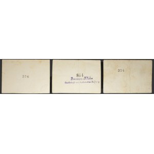 Lot (3) - 1, 3 and 5 mark Gutschein type vouchers - Sondernach (Alsace) ND (1914).