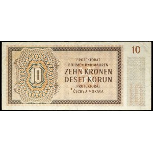 10 korun 8.VII.1942.