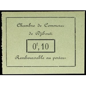 0,10 franc type “Chambre de Commerce” ND (1919).