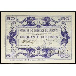 50 centimes type Chambre de Commerce November 30, 1919.