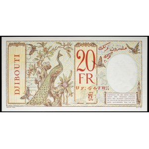 20 francs type paon (SPÉCIMEN) - Banque de l'Indochine ND (1926).