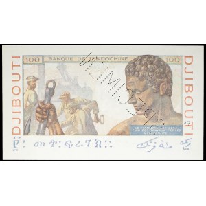 100 francs type “laboureur” (SPÉCIMEN) - Banque de l’Indochine ND (1946).