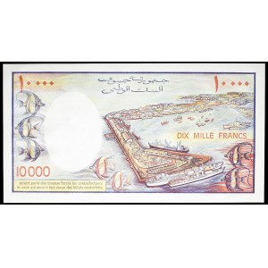 10 000 francs type “élevage de chèvres” ND (1984).