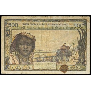 500 francs - C (Burkina Faso) 20-3-1961.