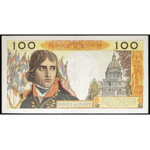 100 nowych franków typu Napoléon Bonaparte 2-4-1964.
