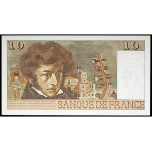 10 francs type Hector Berlioz with small number 23-11-1972.
