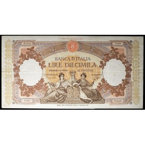 10,000 lire March 24, 1962.