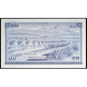 20 shillings 1er juillet 1973.