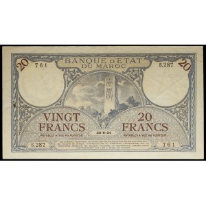 20 francs 30-6-1924.