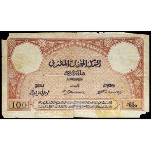 100 francs 1-2-1921.