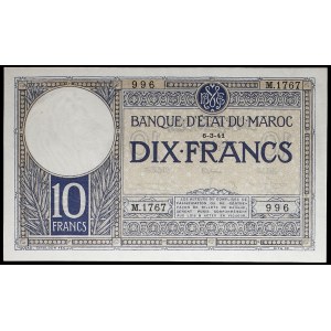 10 francs, type modifié 6-3-1941.
