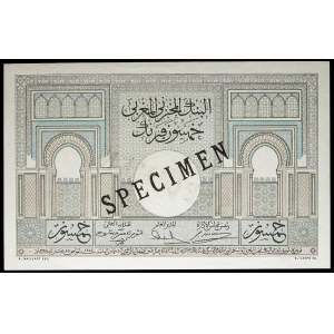 50 francs (SPÉCIMEN) 1936.