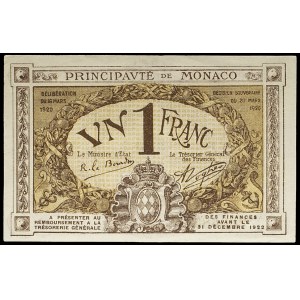 1 franc 1920.