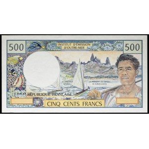 Proof of 500 francs (PROOF) ND (1992).