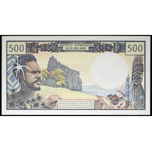 Proof of 500 francs (PROOF) ND (1992).