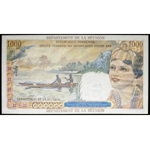 1000 francs type “Union Française” - Institut d’Émission des départements d’outre-mer ND (1964).