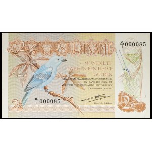 2 ½ gulden with small number September 1, 1973.
