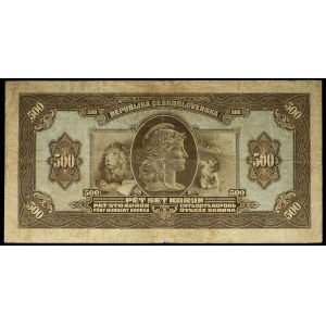500 korun october 6, 1923.