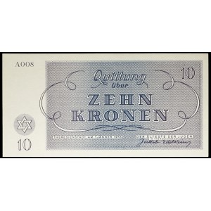 10 kronen - Theresienstadt ghetto January 1, 1943.