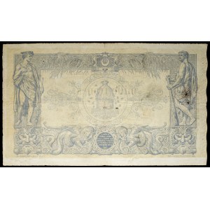 1000 francs type bleu modified - Banque de l'Algérie November 5, 1918.