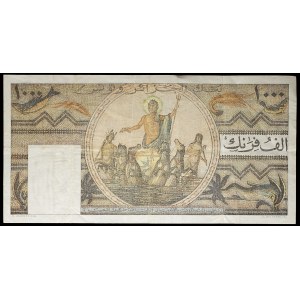1000 francs type temple romain - Banque de l'Algérie et de la Tunisie 10-10-1950.