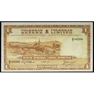 1 pound - Volksas Limited June 4, 1952.