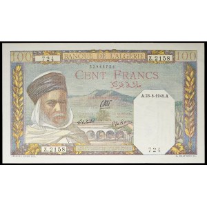 100 francs 23-5-1945.