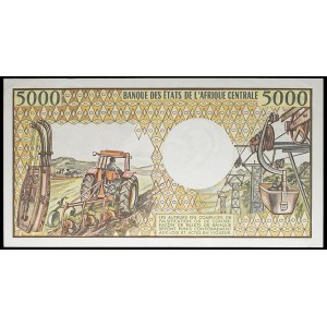 5000 francs ND (1981).