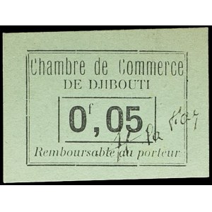 0.05 franc type Chambre de Commerce ND (1919).