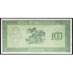 100 francs, Palestine printing (SPÉCIMEN) - Banque de l'Indochine ND (1945).