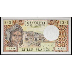 1000 francs chemin de fer modified ND (1991).