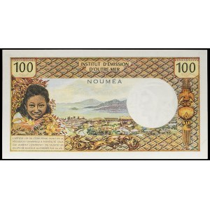 100 francs - Institut d'Émission d'Outre-Mer ND (1969).
