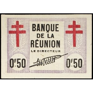 0.50 franc / 50 centimes type croix de Lorraine August 12, 1943.