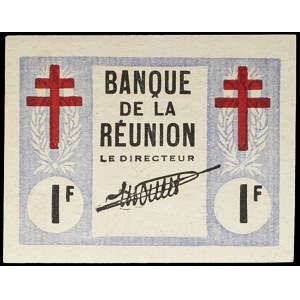 1 Franc Typ Lothringer Kreuz 12. August 1943.