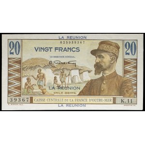 20 francs type Émile Gentil ND (1946).