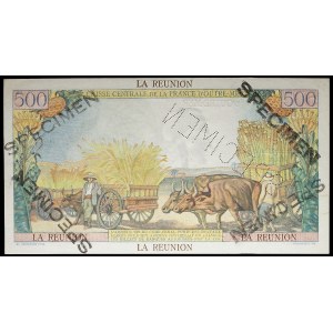 500 francs type Pointe-à-Pitre (SPÉCIMEN) ND (1946).