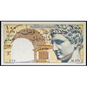 100 francs Hermès type - Banque de l'Algérie-Tunisie 9-2-1948.