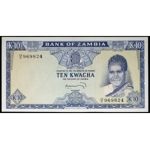 10 kwacha ND (1969).