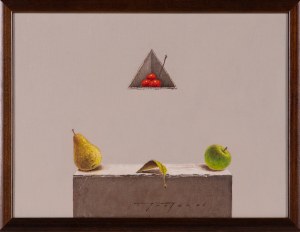Jan Trojan, Martwa natura z piramidką, 2006
