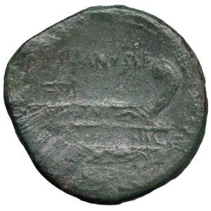Monety rzymskie Republika - Junia - D. Iunius Silanus L.f. - AsSse (91 p.n.e.) T...