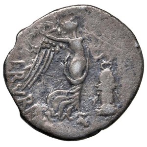 Monety rzymskie Republika - Rubria - L. Rubrius Dossenus - Quinarius (87 p.n.e.) ...