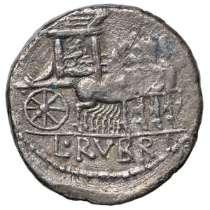 Monety rzymskie Republika - Rubria - L. Rubrius Dossenus - Denar (87 p.n.e.) T...