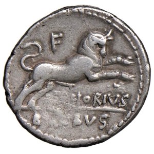 Monety rzymskie Republika - Thoria - L. Thorius Balbus - Denar (105 p.n.e.) Te...
