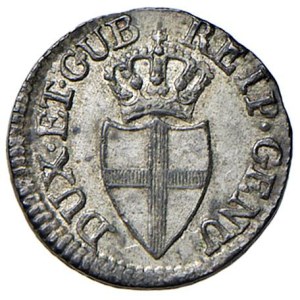 Italian coins - GENOVA Dogi biennali (1637-1797) 8 Denari 1796 - M...