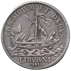 Italian coins - LIVORNO Cosimo III (1670-1723) Mezzo tollero 1683 ...